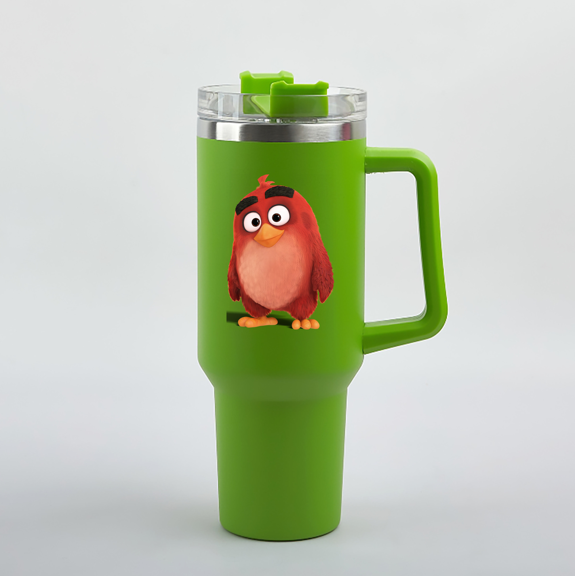 （画像用） Angry Birds アングリーバード 1200mL車用タンブラー（カラープリント）